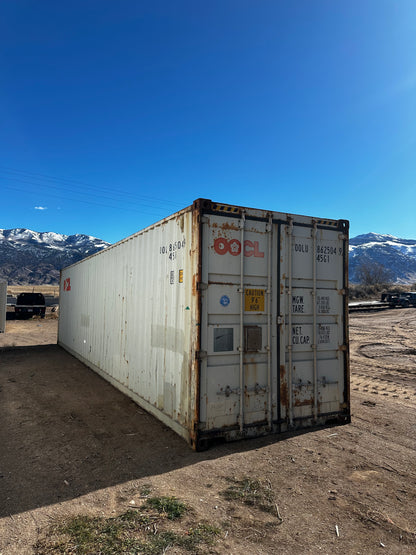 40' High Cube Storage Container - Cargo-Worthy Located In Salt Lake City UT