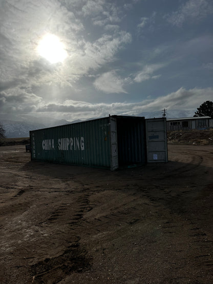 40' High Cube Storage Container - Cargo-Worthy Located In Salt Lake City UT