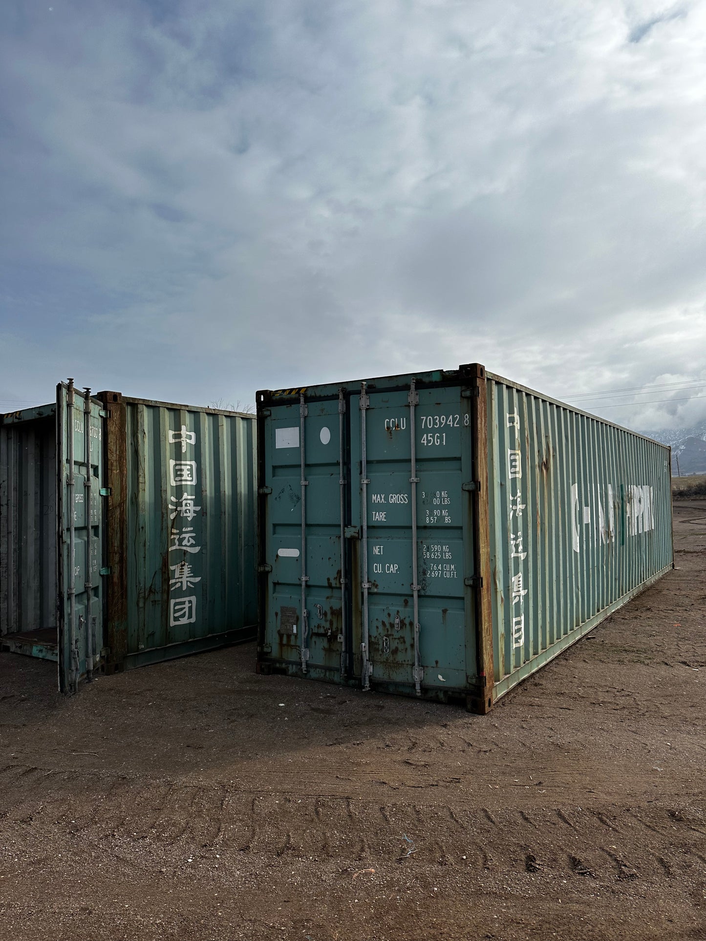 40' High Cube Storage Container - Cargo-Worthy Located In Salt Lake City UT