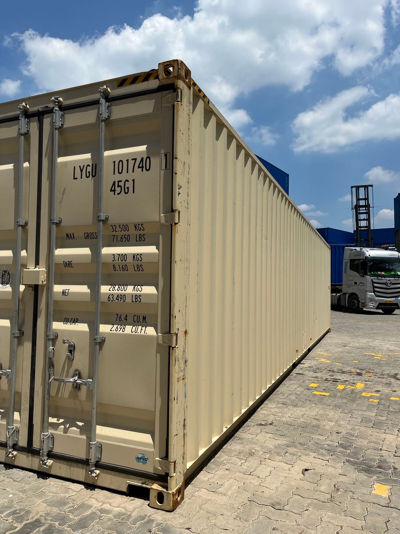 40' High Cube Shipping Container -Used (3-4 Trips) Made In 2021-2022 Located In Salt Lake City UT